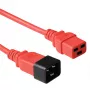 Cabo de alimentação C19 - C20 ACT Powercord 0,6 m