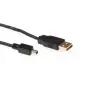 Cabo USB ACT USB 2.0 ficha A – ficha Mini-B 1,80 m