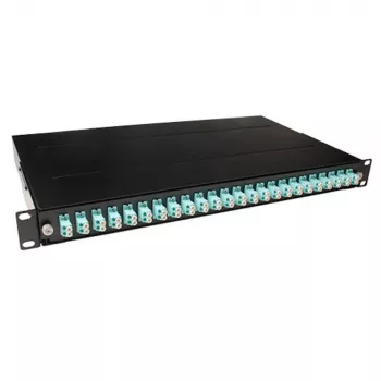 Painel de fibra ACT 24 x duplex LC multimodo OM3