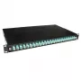 Painel de fibra ACT 24 x duplex LC multimodo OM3