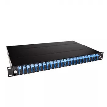 Painel de fibra ACT 24 x duplex SC monomodo OS2