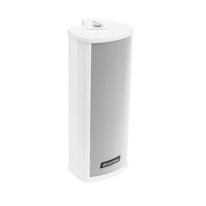 Altifalante de 2 vias Omnitronic PCW-10 branco com fios 15 W