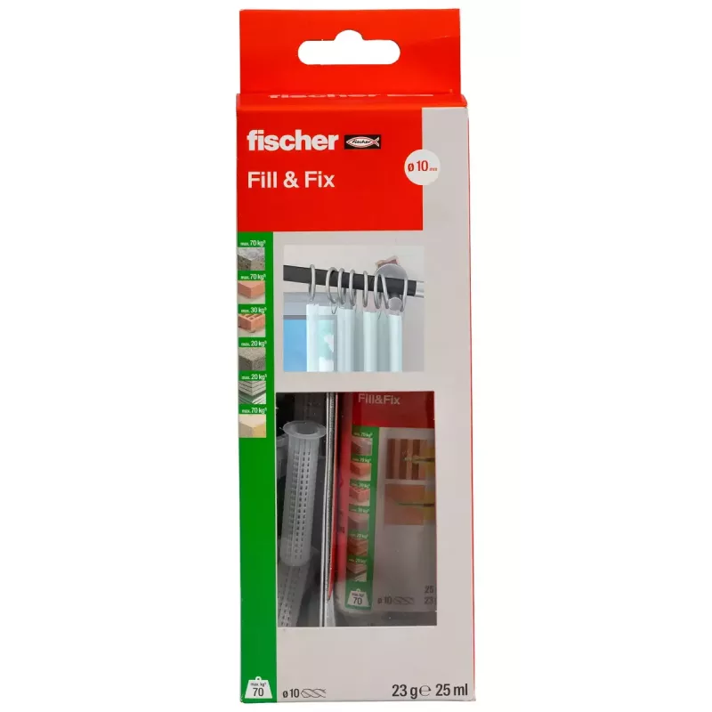 Fischer 051097 Liquid Dowel material de enchimento e fixação