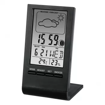 Termómetro Hama TH-100 preto medição de temperatura ambiente