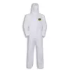 Uvex 5/6 classic fato de proteção descartável, tipo 5/6, branco, tamanho L