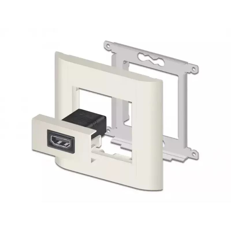 Módulo HDMI DeLOCK Easy 45 reto 22,5 x 45 mm