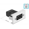 Módulo HDMI DeLOCK Easy 45 reto 22,5 x 45 mm