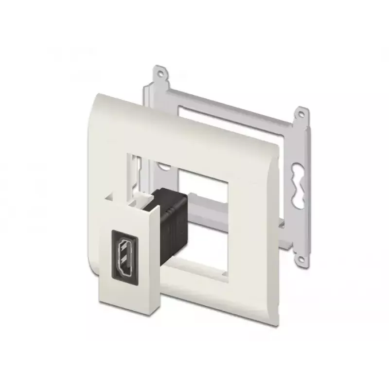 Módulo HDMI DeLOCK Easy 45 reto 22,5 x 45 mm