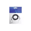 Cabo de áudio Omnitronic 3022519D 10 m XLR 3 pinos 6,35 mm preto