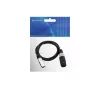 Cabo de áudio Omnitronic 30225590 Speakon XLR 1 m preto