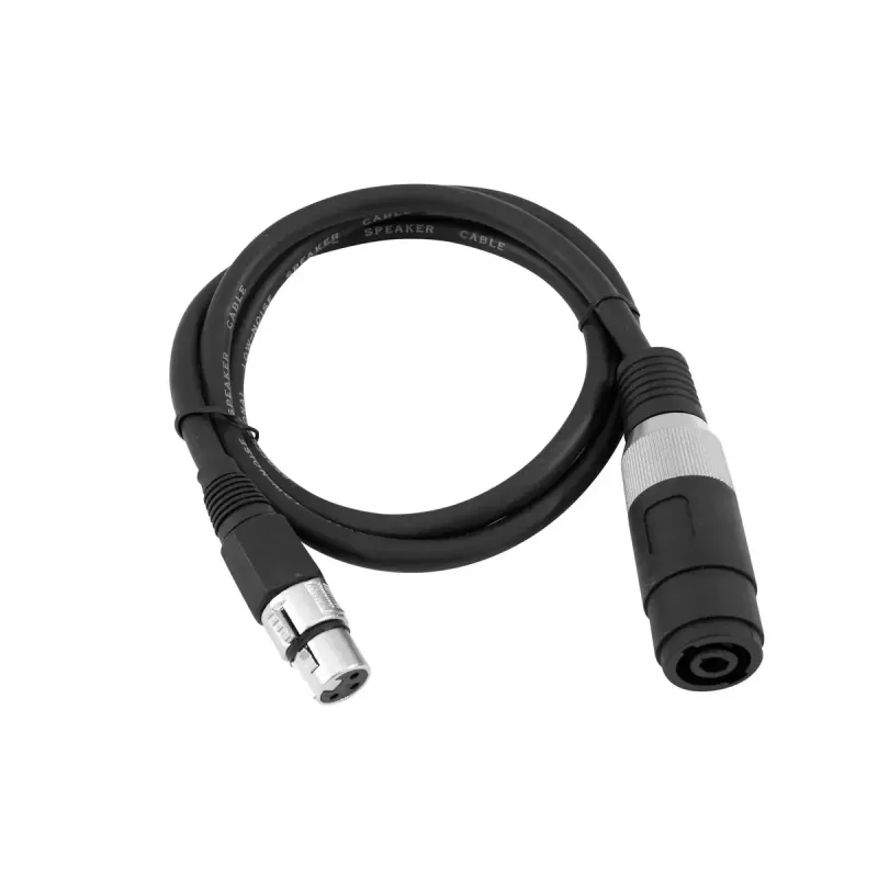 Cabo de áudio 1 m Omnitronic 30225600