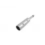 Adaptador de cabo XLR de 3 pinos para 6,3 mm Omnitronic 30226450