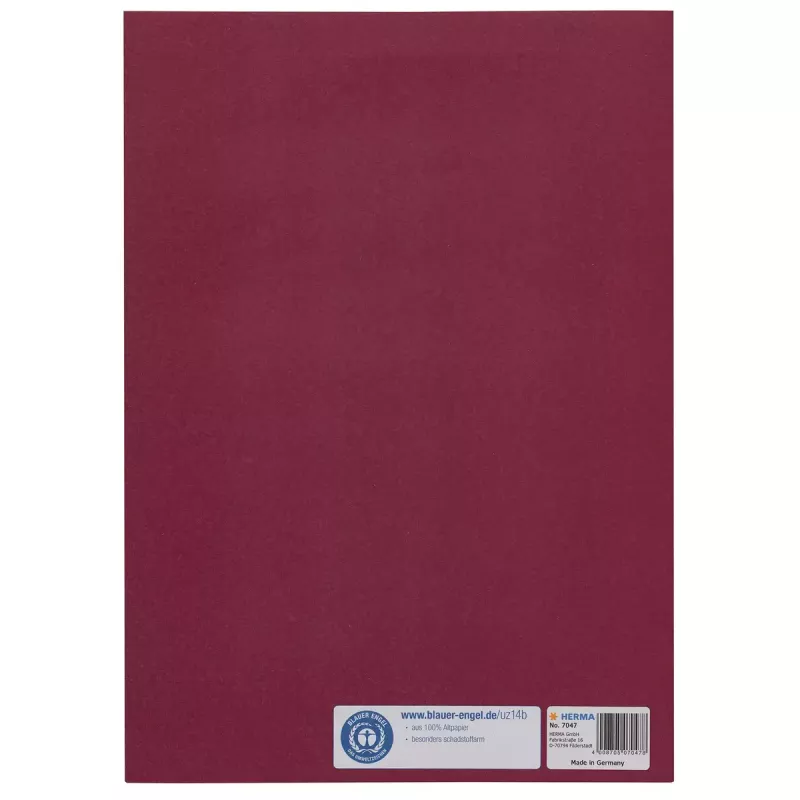 Capa para revistas/livros HERMA 7047 vermelho