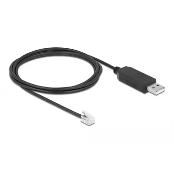 Cabo adaptador DeLOCK 66738 USB para RS-232-RJ10 para Meade Autostar