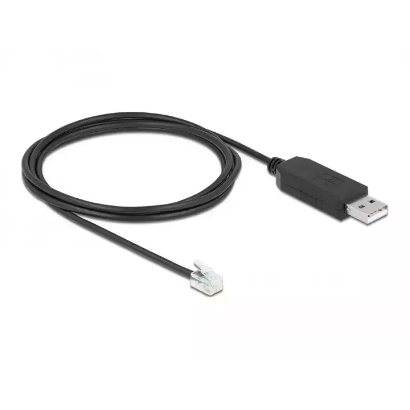 Cabo adaptador DeLOCK 66738 USB para RS-232-RJ10 para Meade Autostar