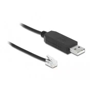 Cabo adaptador DeLOCK 66738 USB para RS-232-RJ10 para Meade Autostar