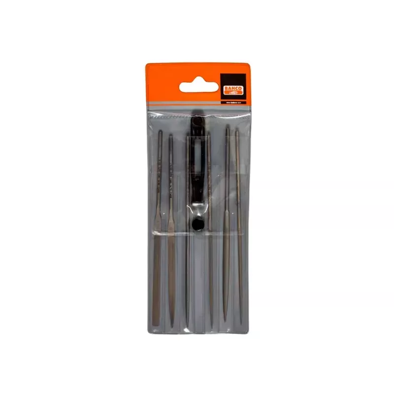Conjunto de limas Bahco com 6 limas de agulha
