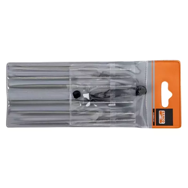Conjunto de limas Bahco com 6 limas de agulha