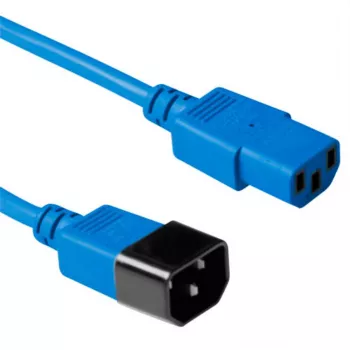 Cabo de alimentação ACT C13 - C14 azul 5 m