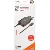 Carregador de interior 2GO 797167 Universal preto AC 5V cabo de 1,4 m