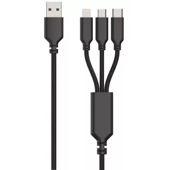 Carregador móvel 2GO 797257 Universal preto AC interior 5V