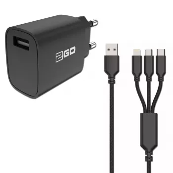 Carregador móvel 2GO 797257 Universal preto AC interior 5V