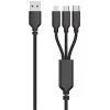 Carregador móvel 2GO 797258 Universal preto isqueiro de automóvel 12/24V