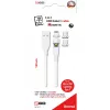 Cabo USB 2GO 797317 1 m USB B USB C/Micro-USB B/Lightning branco