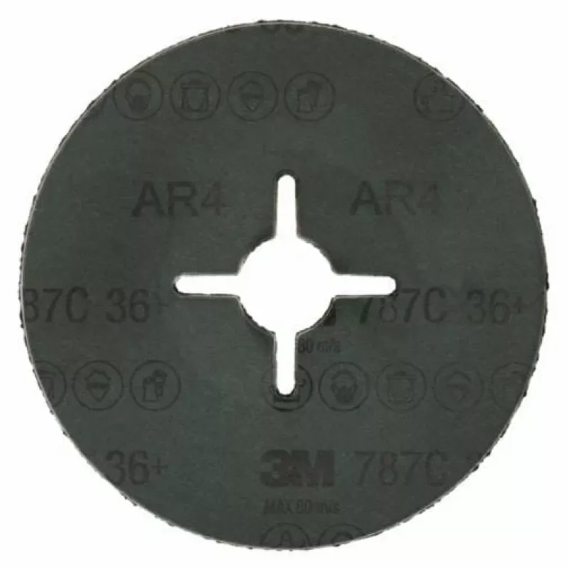 Acessório de lixagem/abrasão para ferramenta rotativa 3M 7100099788, alumínio, aço inoxidável, disco de lixa