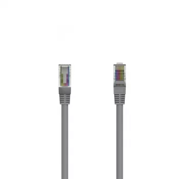 Cabo de rede Hama 00300019 cinzento 1,5 m Cat5e U/UTP (UTP)