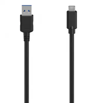 Cabo USB Hama 00300061 USB 3.2 Gen 1 (3.1 Gen 1) 1,5 m USB-C USB-A preto