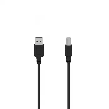 Cabo USB Hama 00300065 USB 2.0 1,5 m USB A USB B cinzento