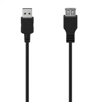Cabo USB Hama 00300073 USB 2.0 3 m USB A preto