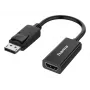 Adaptador HAMA DisplayPort para HDMI Classic Line 00300092 — Ultra-HD 4K, adaptador passivo