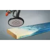 Disco de lixa KWB Quick-stick 22,5 cm óxido de alumínio para madeira e plástico