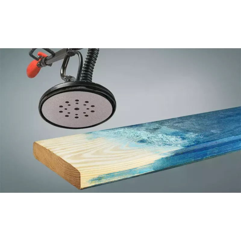 Disco de lixa KWB Quick-stick 22,5 cm óxido de alumínio para madeira e plástico