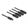 Distribuidor de cabos DeLOCK DL4 cabo divisor solar 1 x conector fêmea para 4 x conector macho 50 cm preto