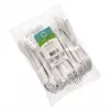 Papstar 96427 garfo reutilizável de plástico (50 un.)