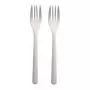 Garfo descartável Papstar 96427 polipropileno 50 unidades branco 185 mm