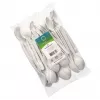 Colher de sopa descartável Papstar 96432 polipropileno branco 50 unidades