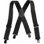 kwb 908110 suspensórios elásticos, preto