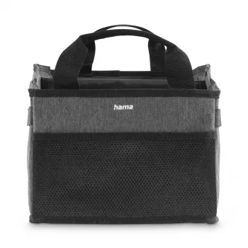 Hama 00121343 organizador pessoal poliéster preto, cinzento