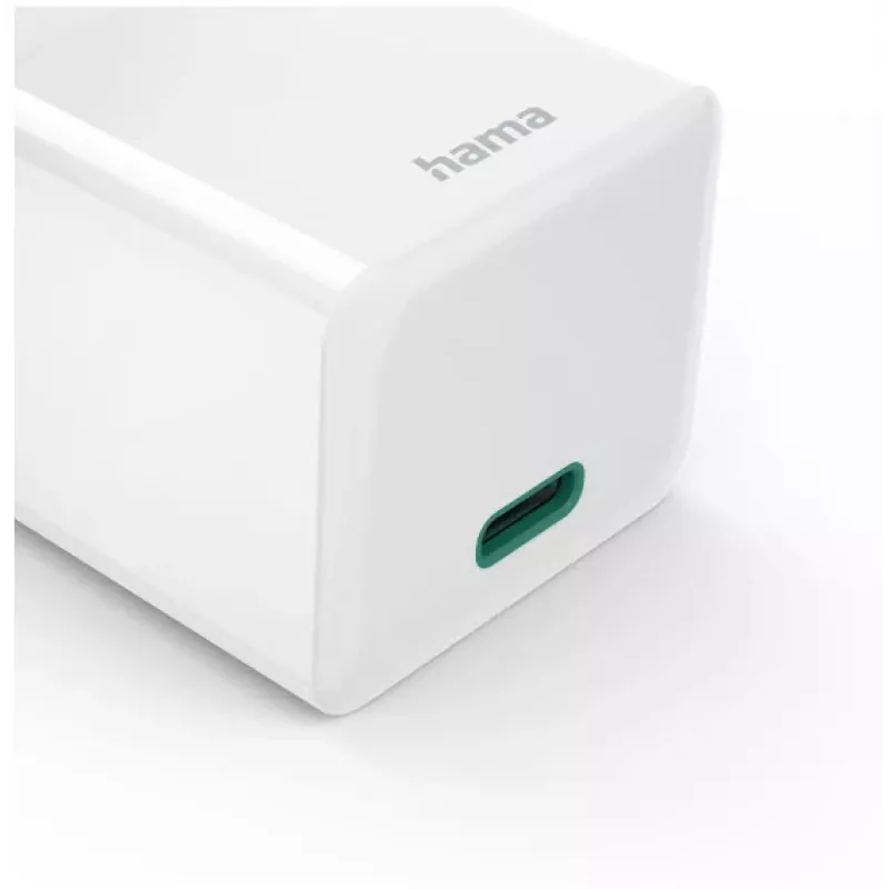 Hama 00125139 carregador móvel headset, powerbank, smartphone, tablet branco carregamento rápido CA interior