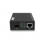 Conversor de suporte de rede ACT AC4451 1000 Mbit/s multimodo monomodo preto