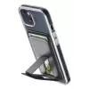 Suporte de bolso Cellularline Pocket Stand Mag para cartões com função de suporte compatível com MagSafe