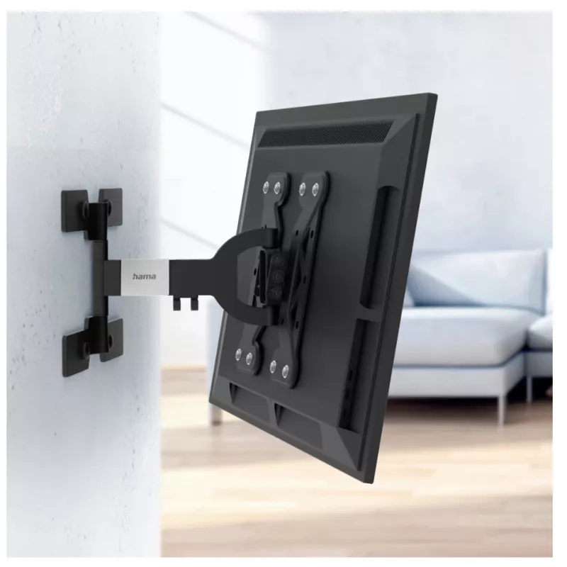 Suporte de parede para TV Hama 00220847 121,9 cm (48 polegadas) preto