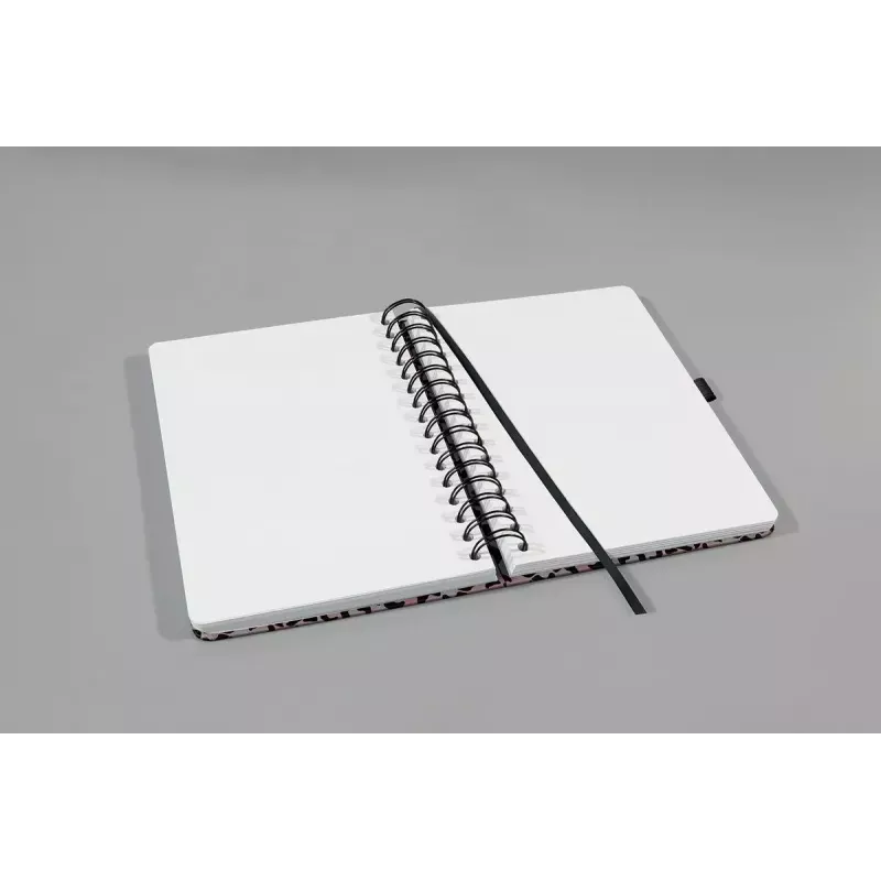 Caderno Sigel Jolie JN653 A5 120 folhas apricot preto rosa