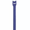 Abraçadeiras de cabos Hama 00221005 de velcro de nylon pretas, azuis 12 unid.