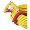 Abraçadeiras de cabos Hama 00221005 de velcro de nylon pretas, azuis 12 unid.