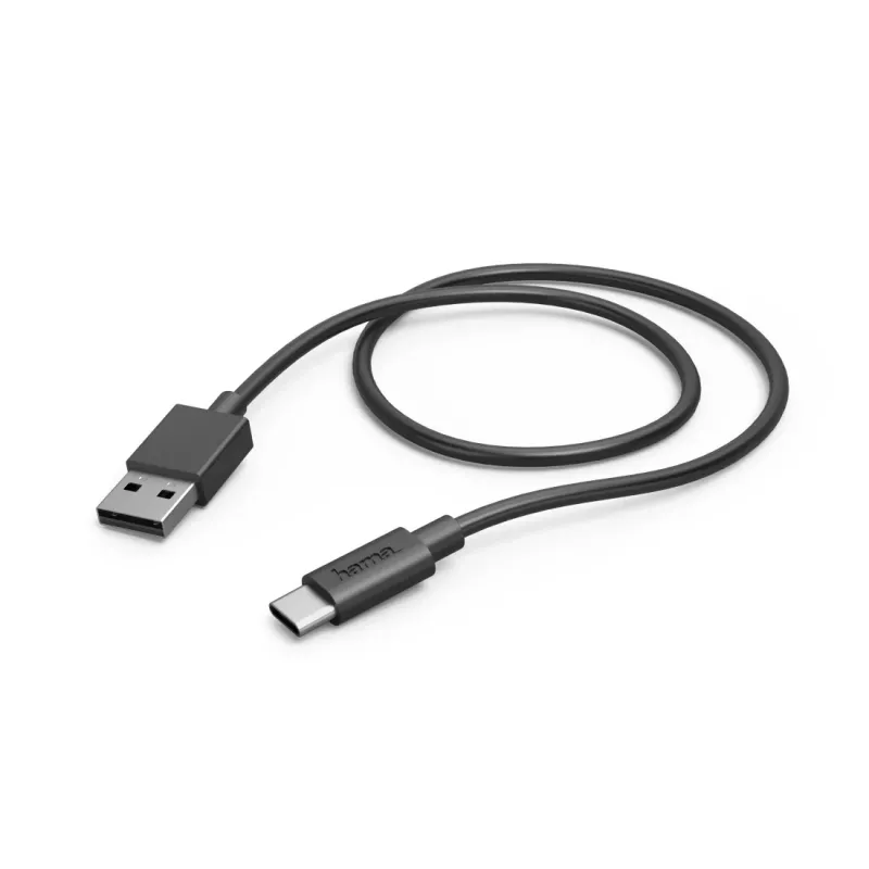 Cabo USB Hama 00201705 USB 2.0 0,5 m USB A USB C preto